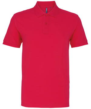 The Asquith & Fox Polo in Hot Pink