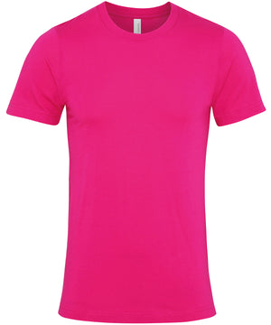 Unisex Jersey Crew Neck T-Shirt in Berry