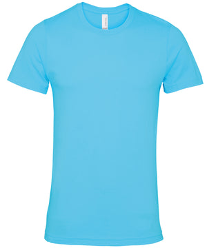 Unisex Jersey Crew Neck T-Shirt in Turquoise