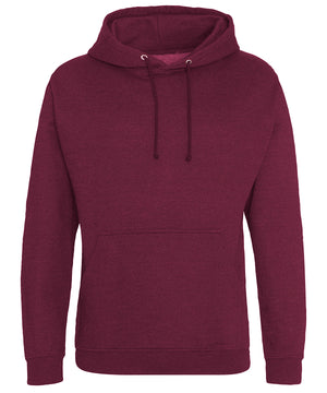 College Hoodie in Burgundy Smoke