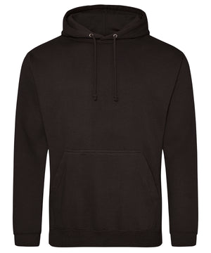 College Hoodie in Jet Black