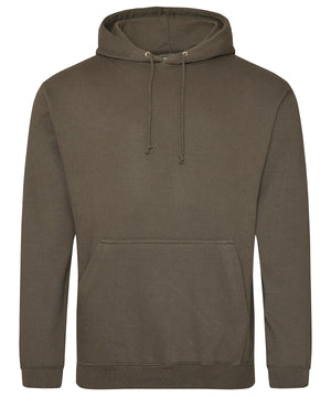 College Hoodie in Olive Green