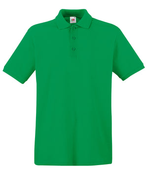 Premium Polo in Kelly Green