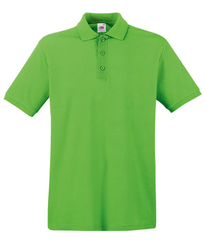 Premium Polo in Lime
