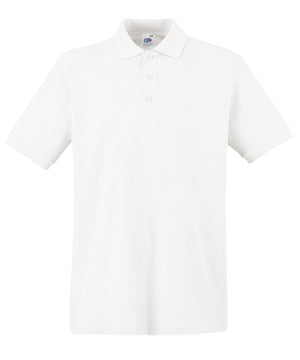 Premium Polo in White