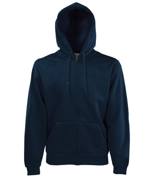 Premium 70/30 Hooded Sweatshirt Jacket in Deep Navy