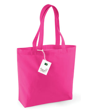 Organic Cotton Shopper in Fuchsia
