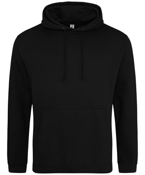 College Hoodie in Deep Black