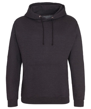 College Hoodie in Black Smoke
