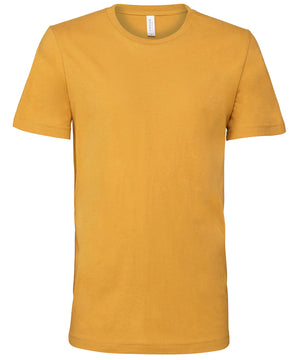 Unisex Jersey Crew Neck T-Shirt in Mustard