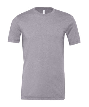 Unisex Heather CVC Short Sleeve T-Shirt in Heather Storm