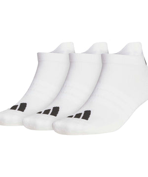 3-Pack Ankle Socks in White, front view
