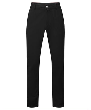 Men's Classic Fit Chinos in Black, front view