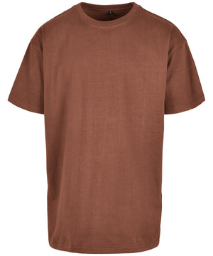 Heavy Oversized Tee in Bark, front view