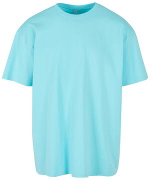 Heavy Oversized Tee in Beryl Blue, front view