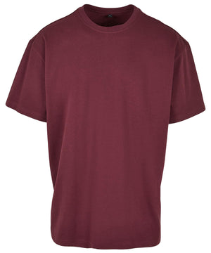 Heavy Oversized Tee in Cherry, front view