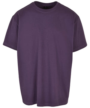 Heavy Oversized Tee in Purple Night, front view