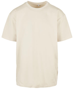 Heavy Oversized Tee in Sand, front view