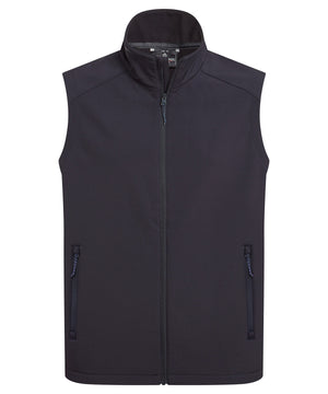 Expert Basecamp II Softshell Bodywarmer in Navy, front view