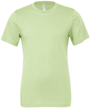 Unisex Jersey Crew Neck T-Shirt in Spring Green, front view