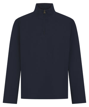 Premium piqué 1/4-zip top