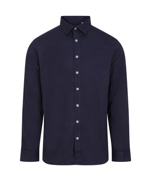 Casual Shirt in Washed Navy, front view