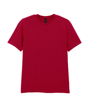 Softstyle™ Adult Ringspun T-Shirt in Antique Cherry Red, front view