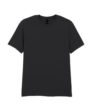 Softstyle™ Adult Ringspun T-Shirt in Black, front view