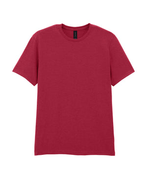 Softstyle™ Adult Ringspun T-Shirt in Cardinal Red, front view