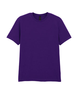 Softstyle™ Adult Ringspun T-Shirt in Fan Dark Purple, front view