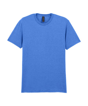 Softstyle™ Adult Ringspun T-Shirt in Heather Royal, front view