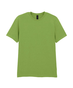 Softstyle™ Adult Ringspun T-Shirt in Kiwi, front view