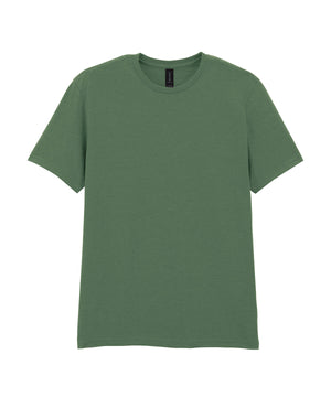 Softstyle™ Adult Ringspun T-Shirt in Military Green, front view