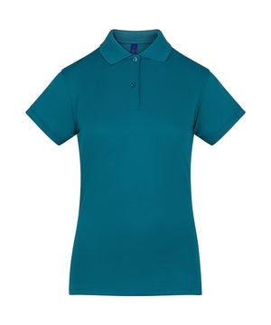 Women's Coolplus® Polo Shirt in Teal, front view