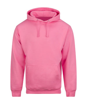 College Hoodie in Bubblegum Pink, front view