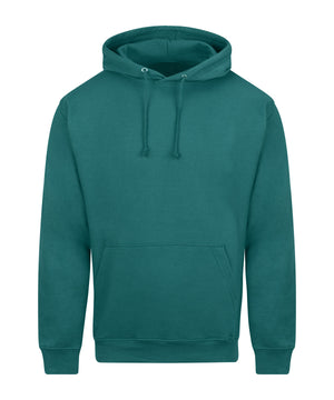 College Hoodie in Teal, front view