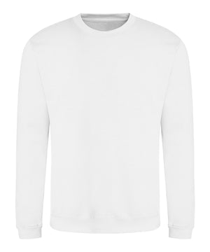 Awdis Sweatshirt in Arctic White, front view