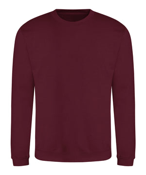 Awdis Sweatshirt in Burgundy, front view