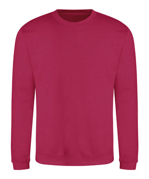 Awdis Sweatshirt in Cranberry, front view