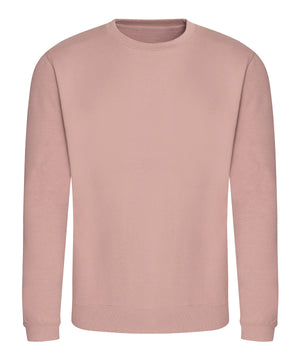 Awdis Sweatshirt in Dusty Pink, front view