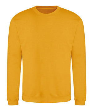 Awdis Sweatshirt in Mustard, front view