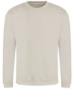 Awdis Sweatshirt in Natural Stone, front view