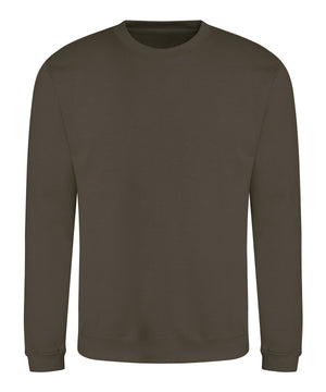Awdis Sweatshirt in Olive Green, front view