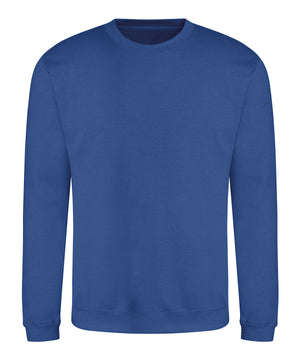 Awdis Sweatshirt in Royal Blue, front view