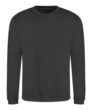 Awdis Sweatshirt in Storm Grey, front view