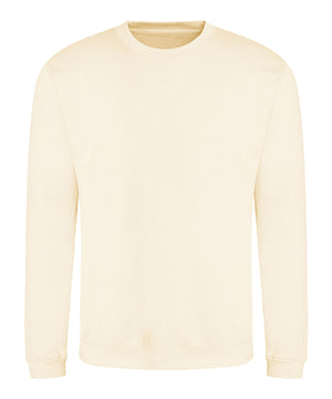 Awdis Sweatshirt in Vanilla Milkshake, front view