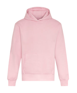 Signature Heavyweight Hoodie in Baby Pink, front view