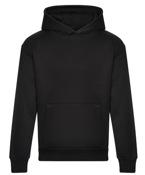 Signature Heavyweight Hoodie in Deep Black, front view