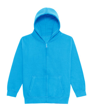 Kids Zoodie in Hawaiian Blue, front view