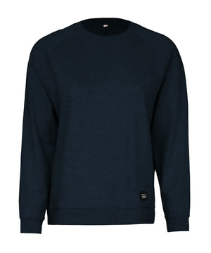 Women’s Georgetown – Timeless Luxury Crew Neck in Dark Navy, front view